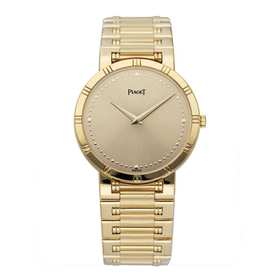 Piaget Dancer 84023 K81 Champagne Dial 18K Yellow Gold Ladies Watch - Watches