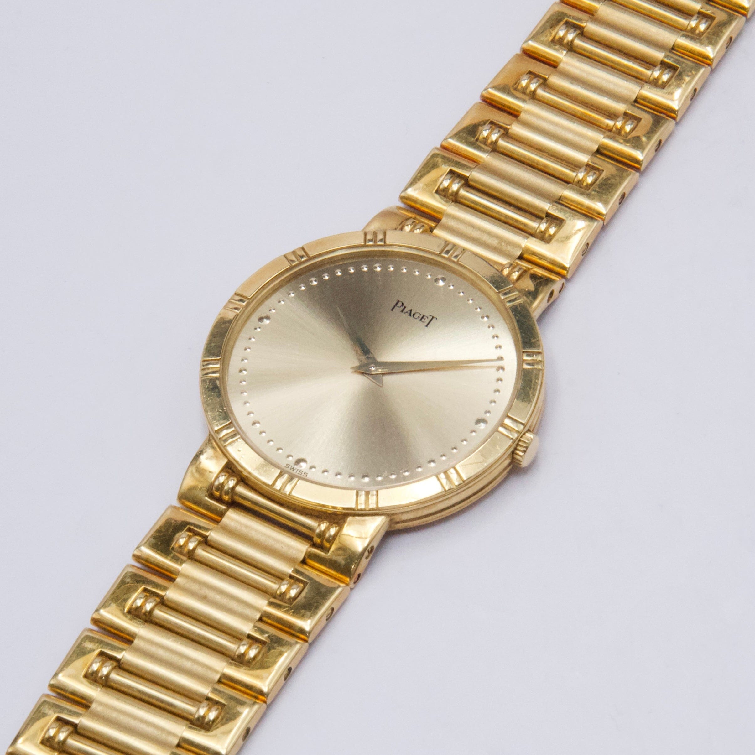 Piaget Dancer 84023 K81 Champagne Dial 18K Yellow Gold – Phigora