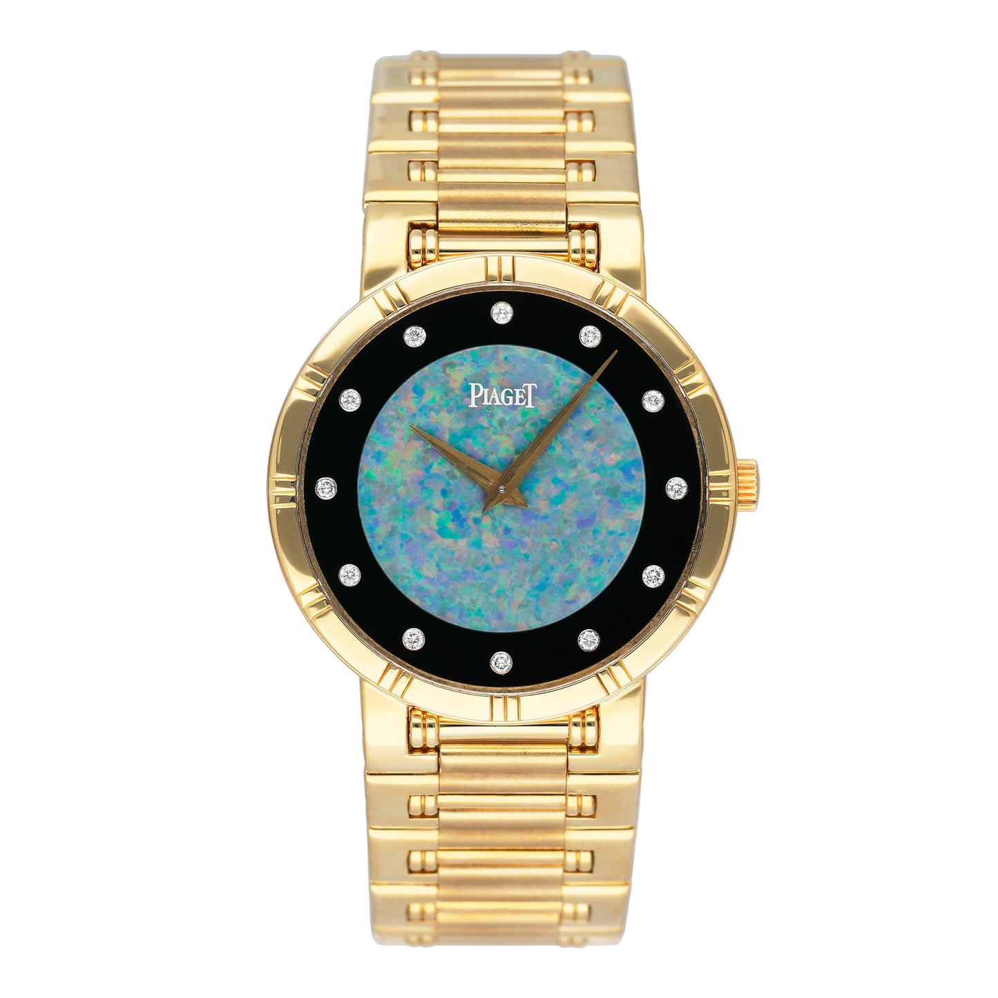 Piaget Dancer 94023 K81 Onyx Diamond Dial Ladies Watch