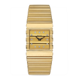 Piaget Polo Square 7131 C701 Diamond 18K Yellow Gold Mens Watch - Watches