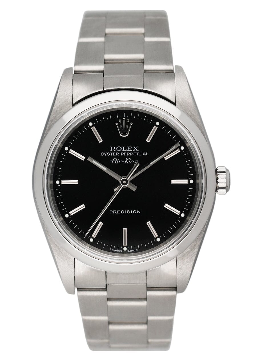 Rolex Air King Precision 14000M Mens Watch Box Papers - Wristwatch