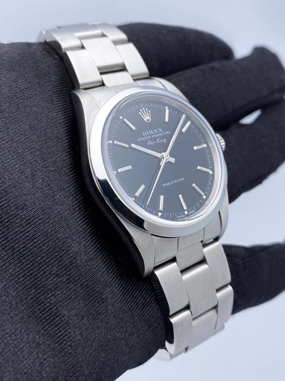 Rolex Air King Precision 14000M Mens Watch Box Papers - Wristwatch