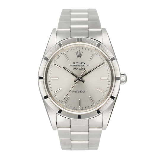 Rolex Air King Precision 14010 Mens Watch Box Papers