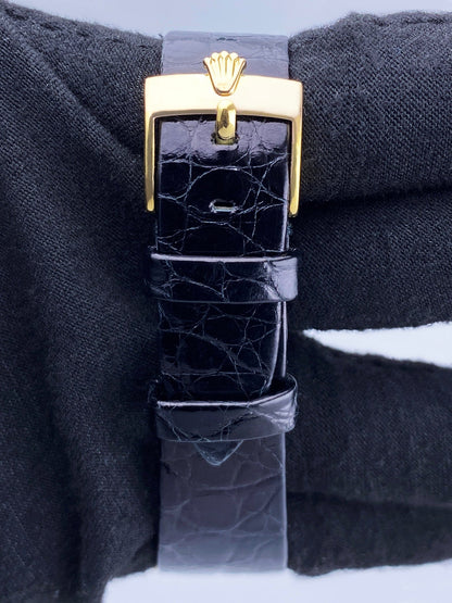 Rolex Cellini 3806 Champagne Dial 18K Yellow Gold Mens Watch - Watches