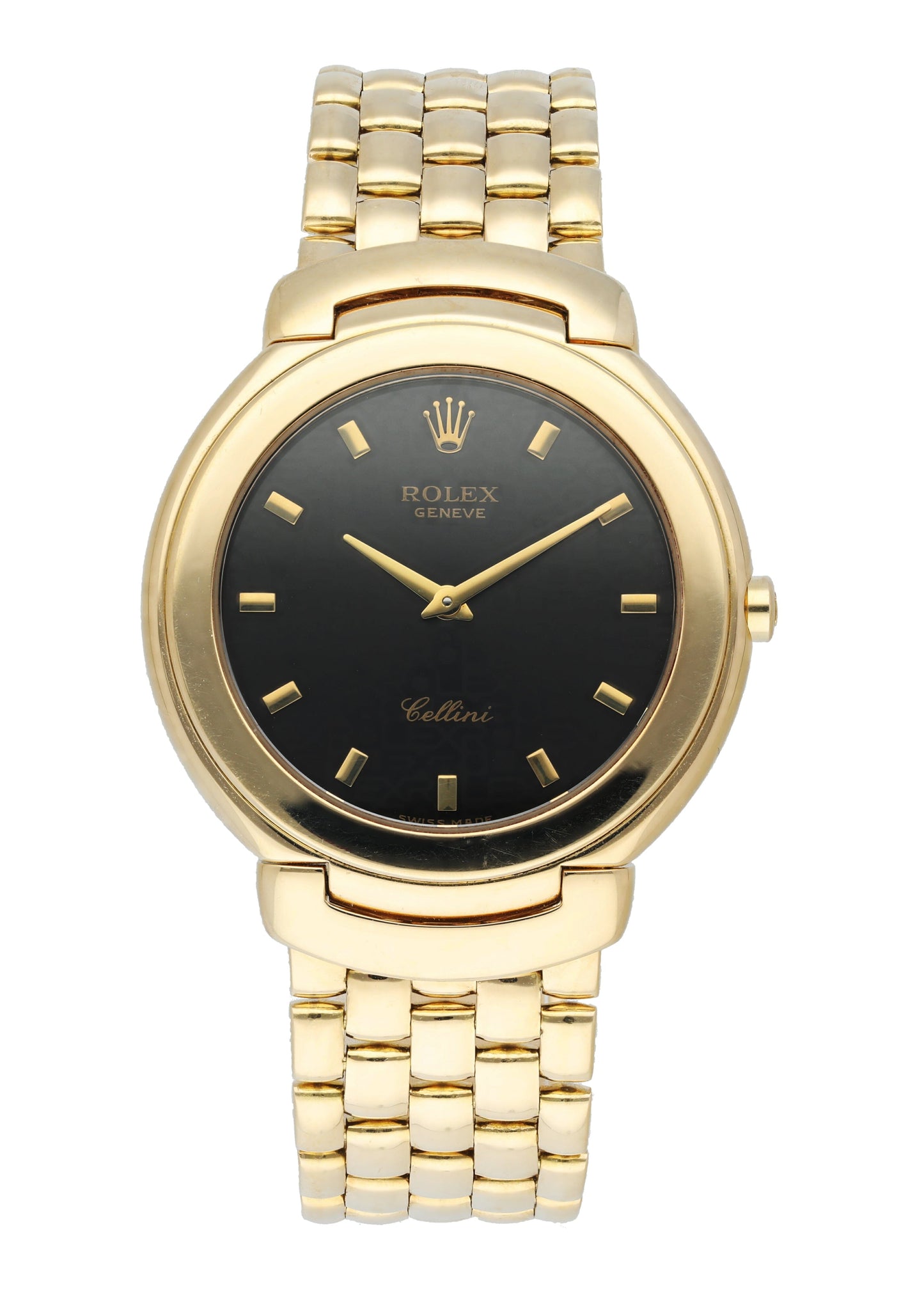 Rolex Cellini 6623 Jubilee Dial Yellow Gold Mens Watch - Virtual