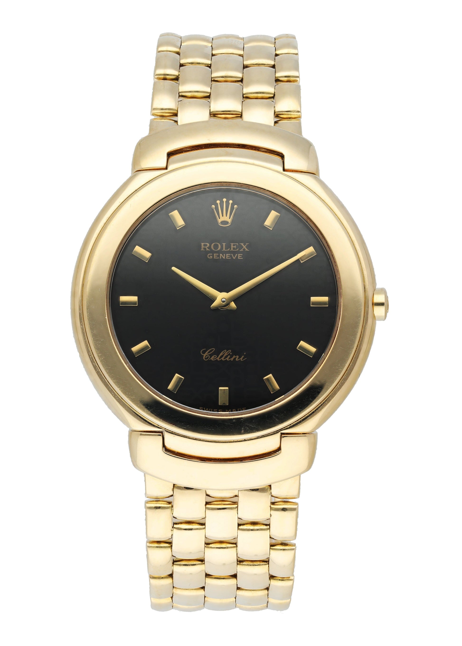 Rolex Cellini 6623 Jubilee Dial Yellow Gold Mens Watch - Virtual