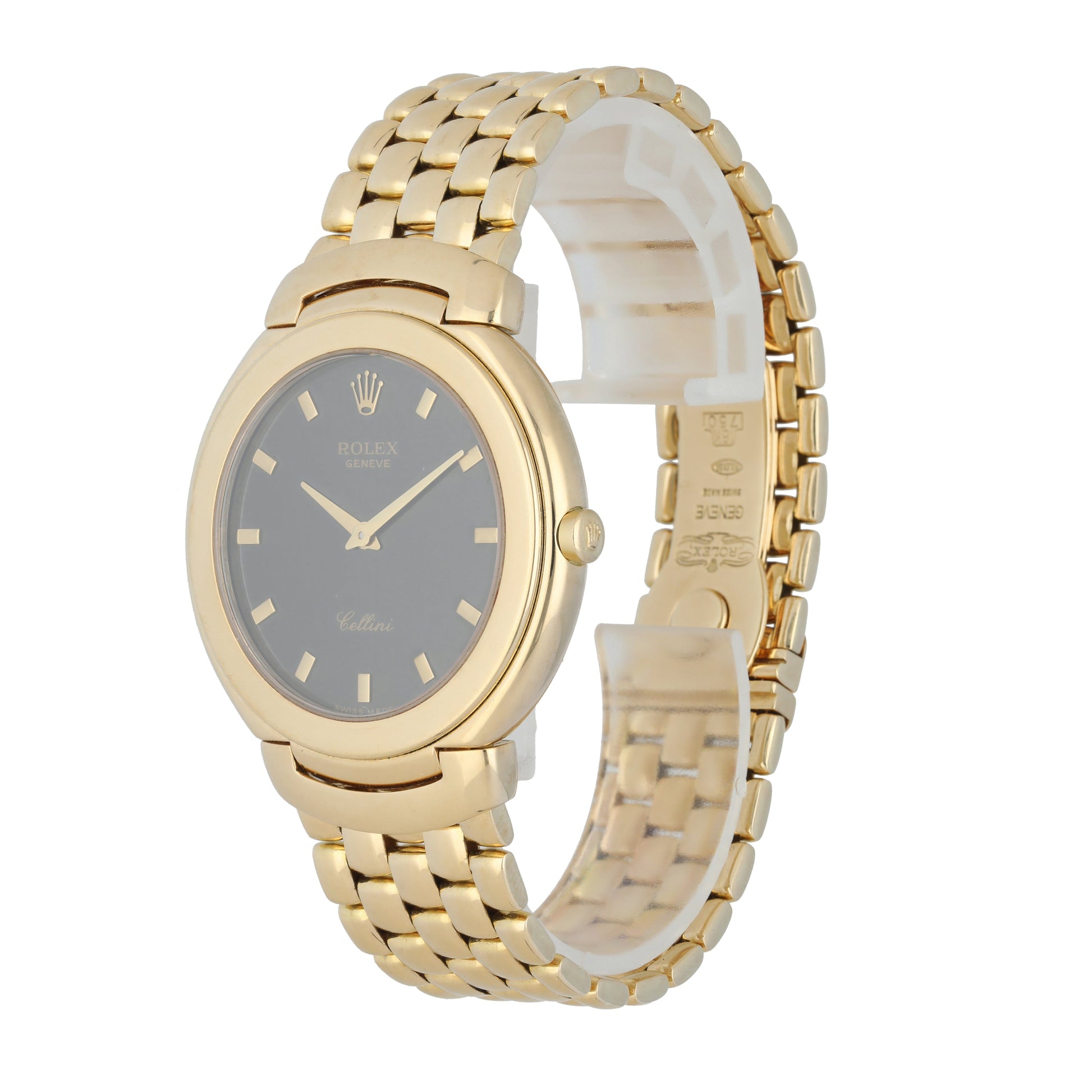 Rolex Cellini 6623 Jubilee Dial Yellow Gold Mens Watch - Virtual