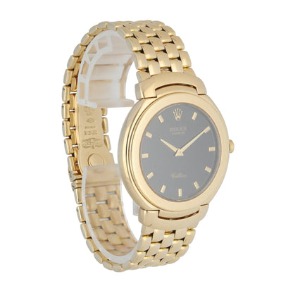 Rolex Cellini 6623 Jubilee Dial Yellow Gold Mens Watch - Virtual