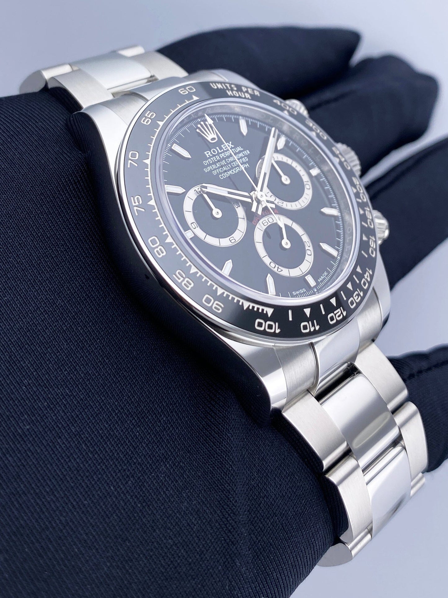 Rolex Cosmograph Daytona 126500LN Black Dial Mens Watch Box Papers - Watches