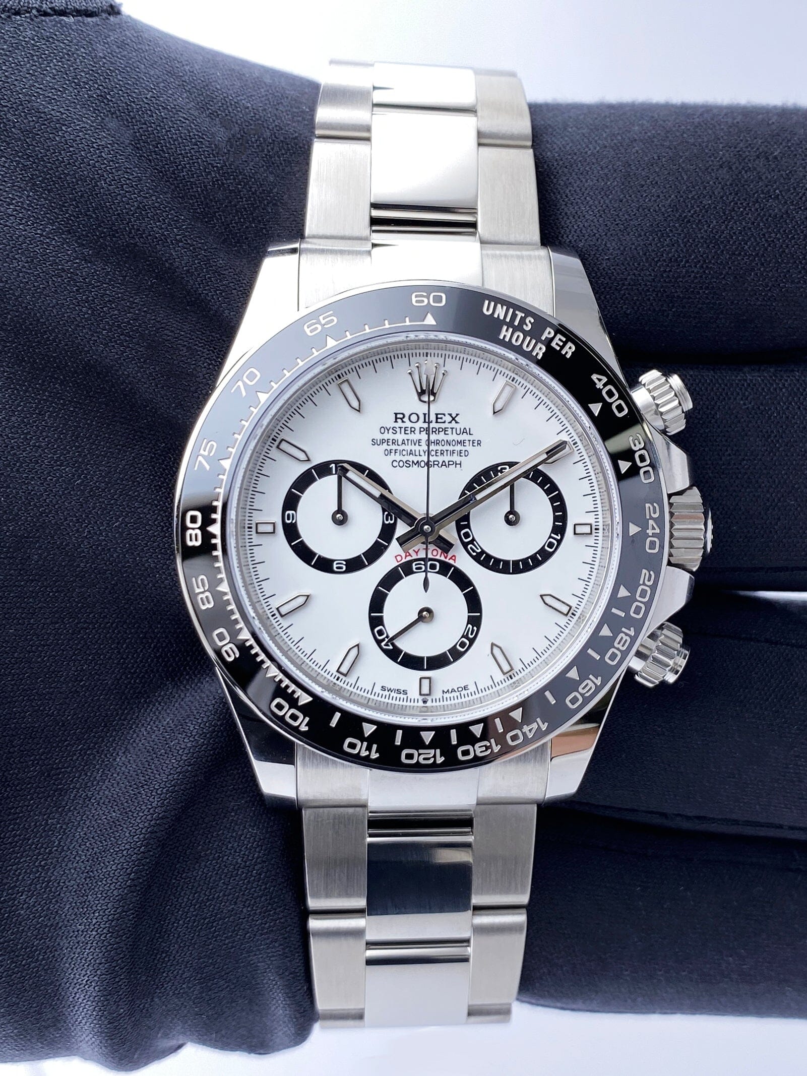 Rolex Cosmograph Daytona 126500LN White Dial Mens Watch Box – Phigora