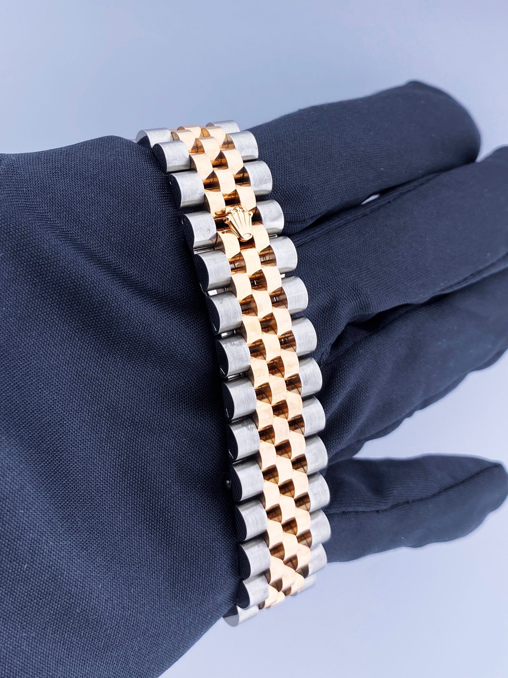 Rolex Datejust 116231 MOP Diamond Dial 18K Rose Gold Steel Watch - Virtual