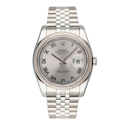 Rolex Datejust 116234 Silver Dial Mens Watch