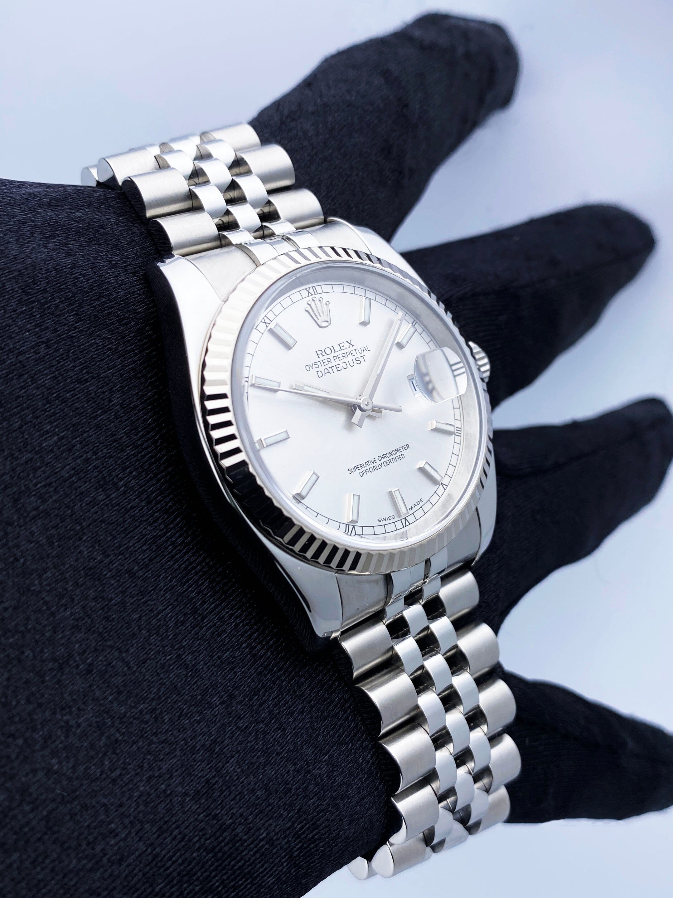 Rolex Datejust 116234 Silver Dial Mens Watch – Phigora