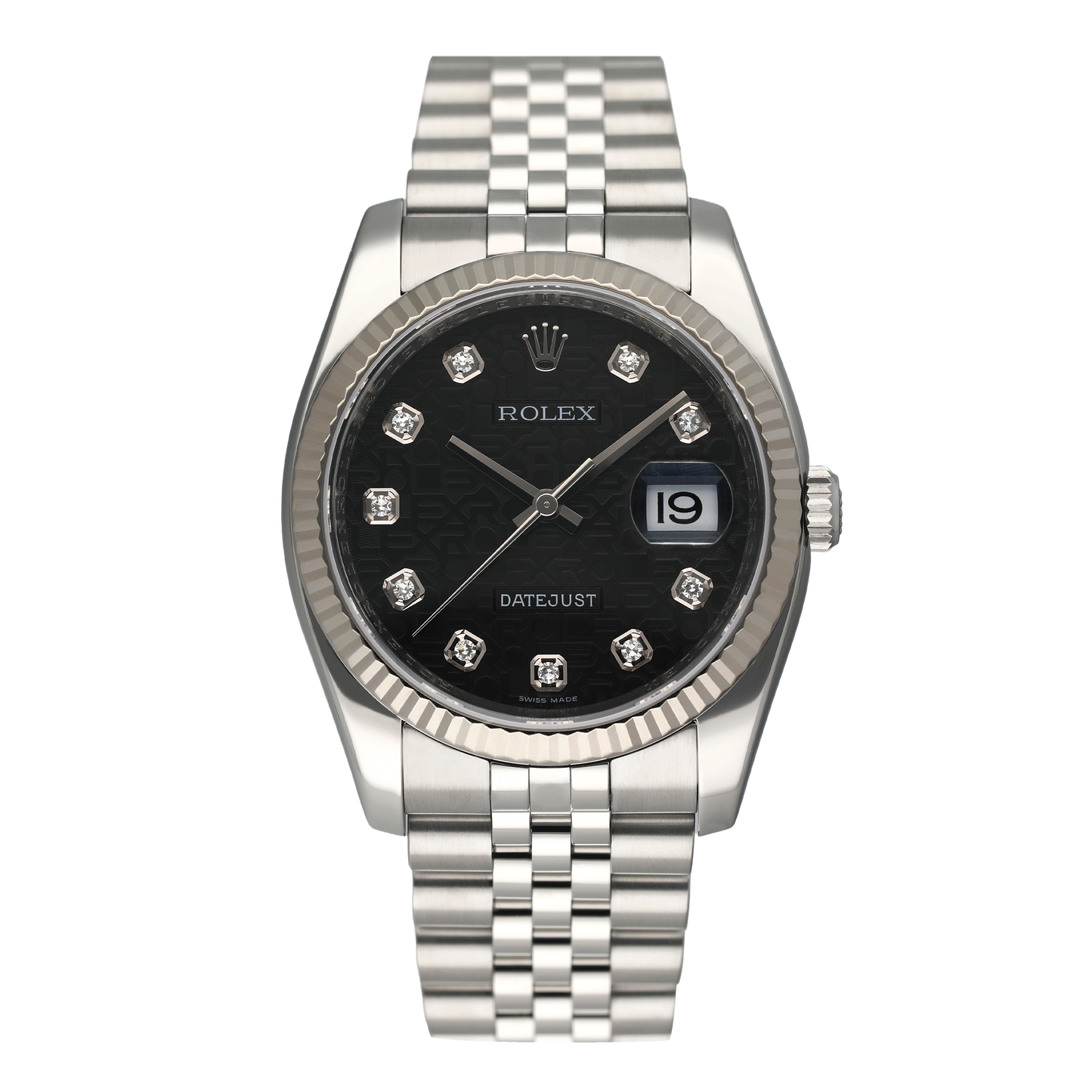 Rolex Datejust 116234 Silver Dial Mens Watch Box Papers - Watches