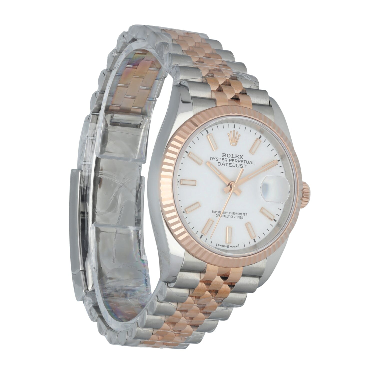 Rolex Datejust 126231 Steel & 18K Rose gold Men’s Watch Box Papers - Virtual