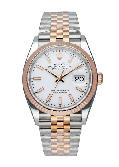 Rolex Datejust 126231 Steel & 18K Rose gold Men’s Watch Box Papers - Virtual