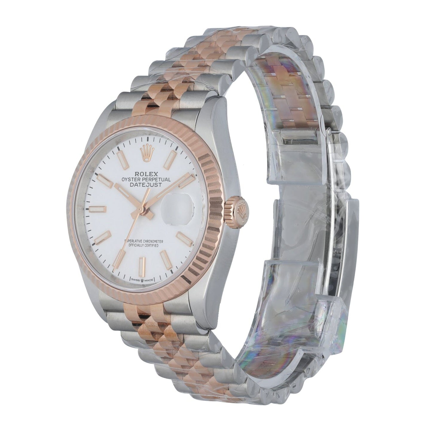Rolex Datejust 126231 Steel & 18K Rose gold Men’s Watch Box Papers - Virtual