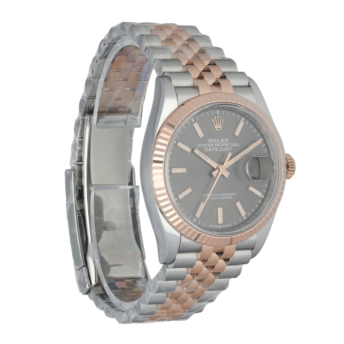 Rolex Datejust 126231 Steel & 18K Rose gold Men’s Watch Box Papers - Virtual