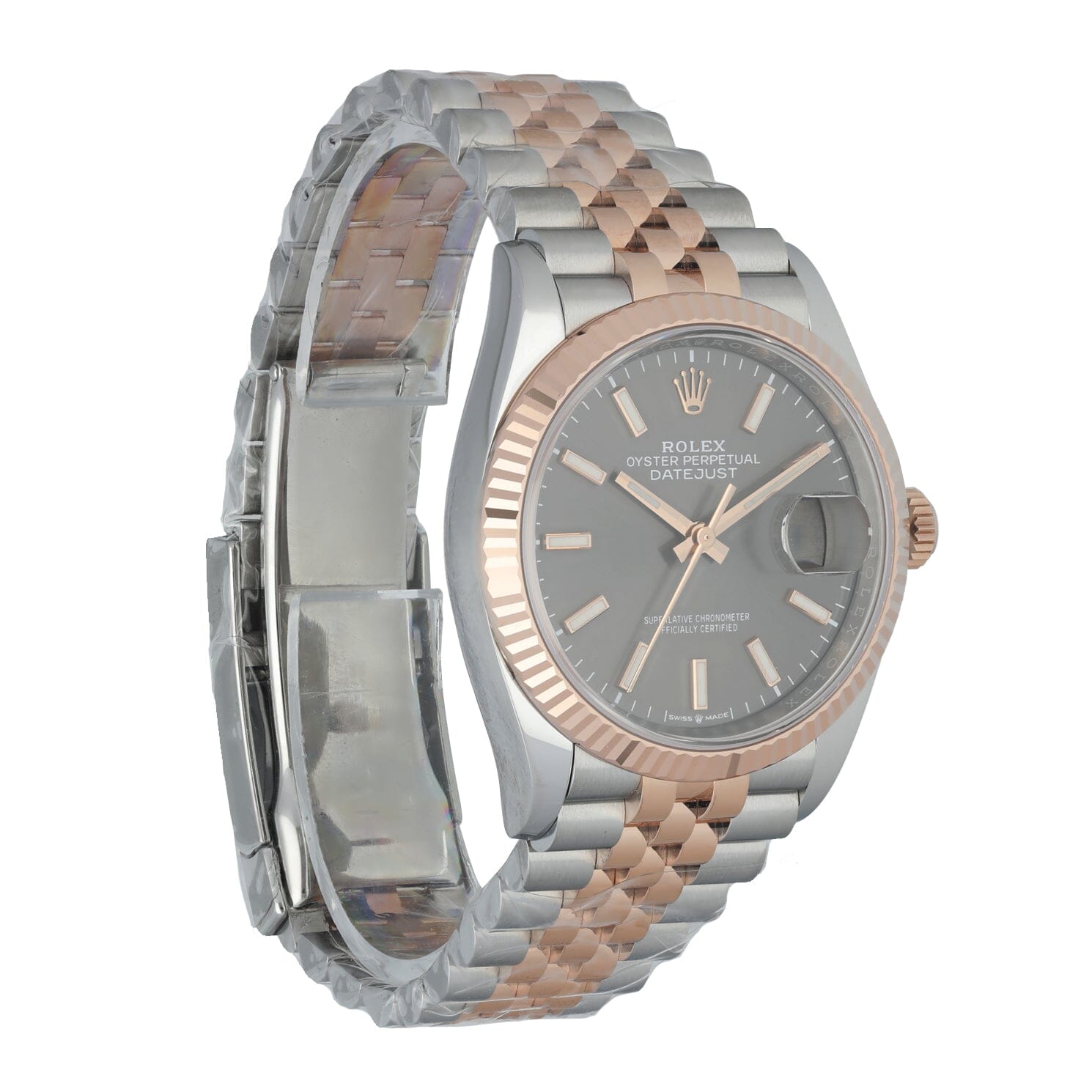 Rolex Datejust 126231 Steel & 18K Rose gold Men’s Watch Box Papers - Virtual
