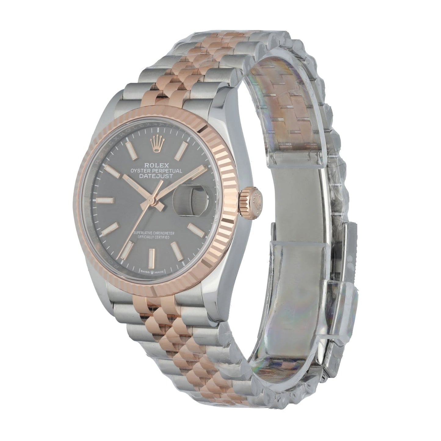 Rolex Datejust 126231 Steel & 18K Rose gold Men’s Watch Box Papers - Virtual