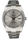 Rolex Datejust 126300 Stainless steel Men’s Watch Box & Papres - Wristwatch