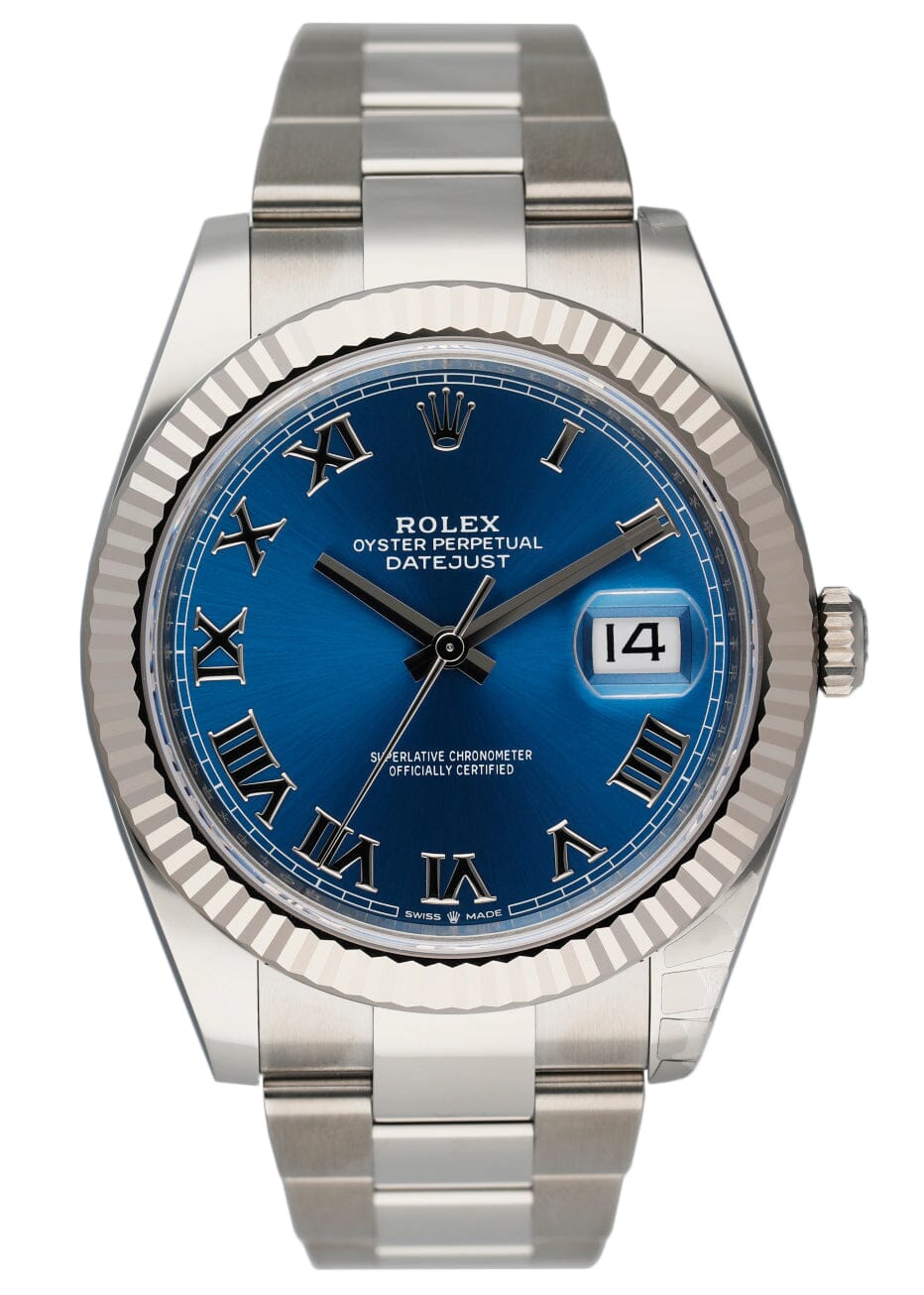Rolex Datejust 126334 Blue Dial Mens Watch Box & Papers - Wristwatch
