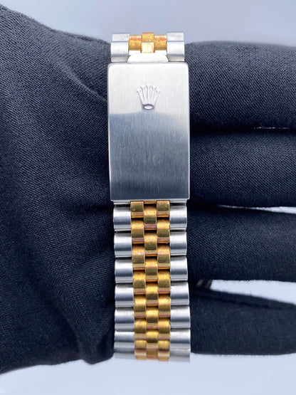 Rolex Datejust 16013 Champagne Dial Mens Watch Box Papers