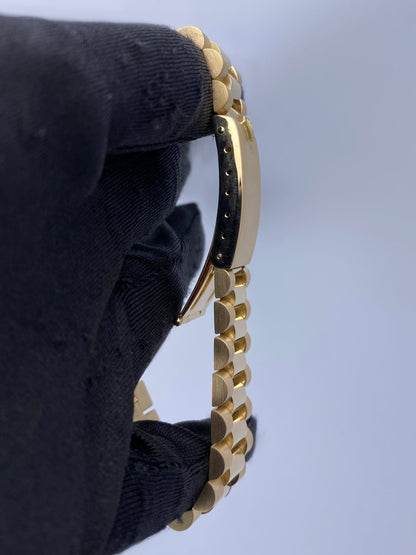 Rolex Datejust 16018 Blue Vignette Diamond Dial Mens Watch