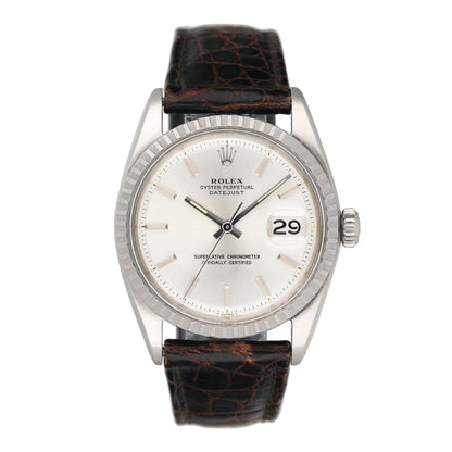 Rolex Datejust 1603 Silver Dial Mens Watch