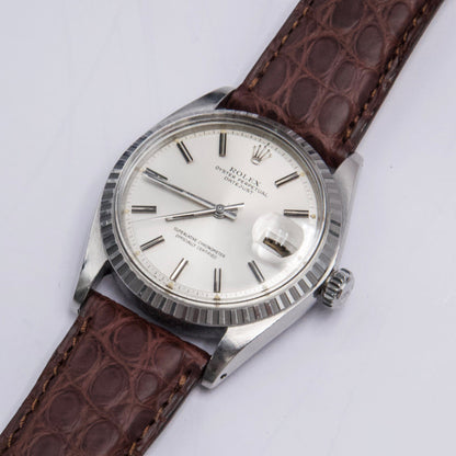 Rolex Datejust 1603 Silver Dial Mens Watch - Watches