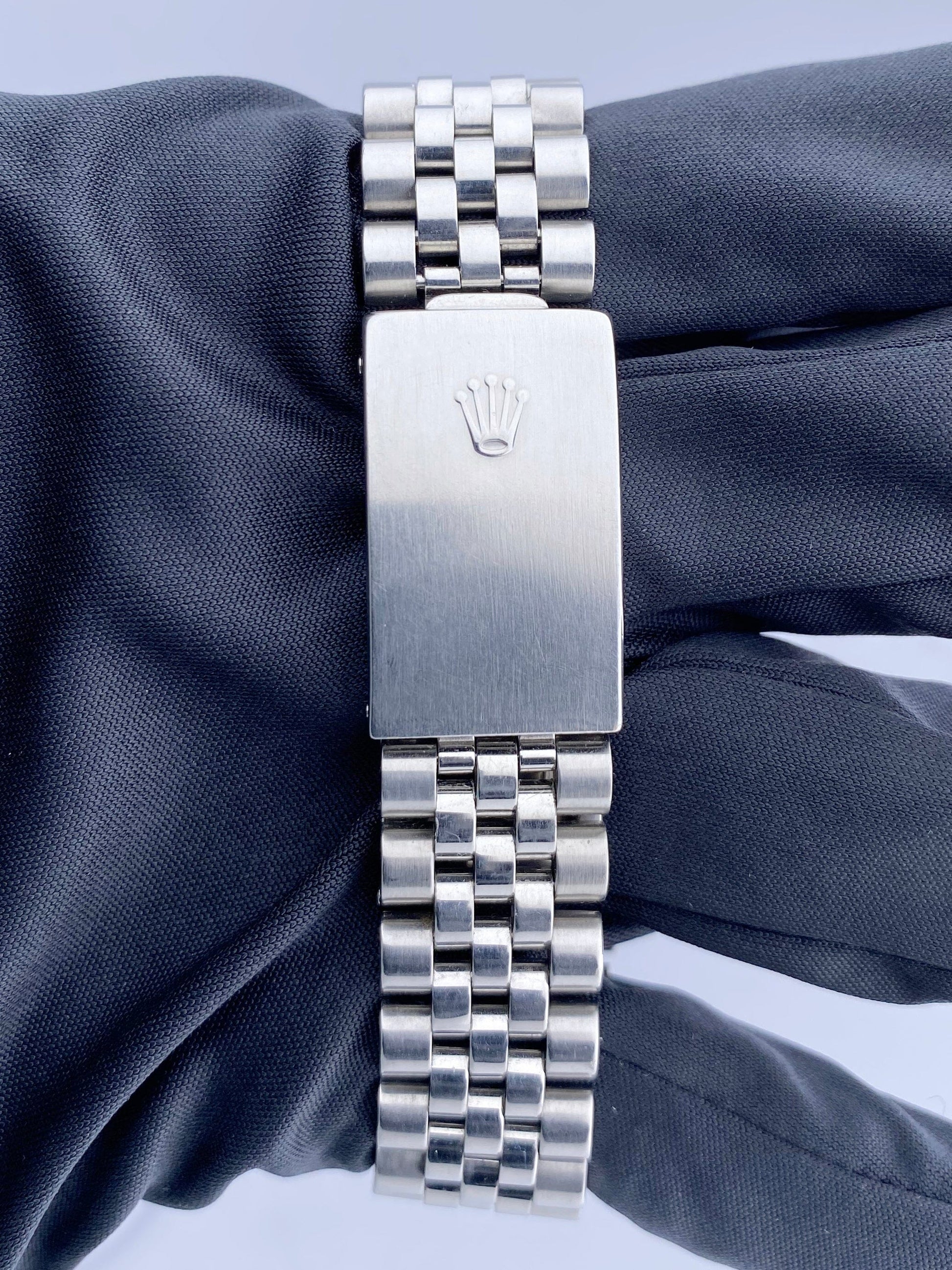 Rolex Datejust 16200 Blue Dial Mens Watch - Wristwatch