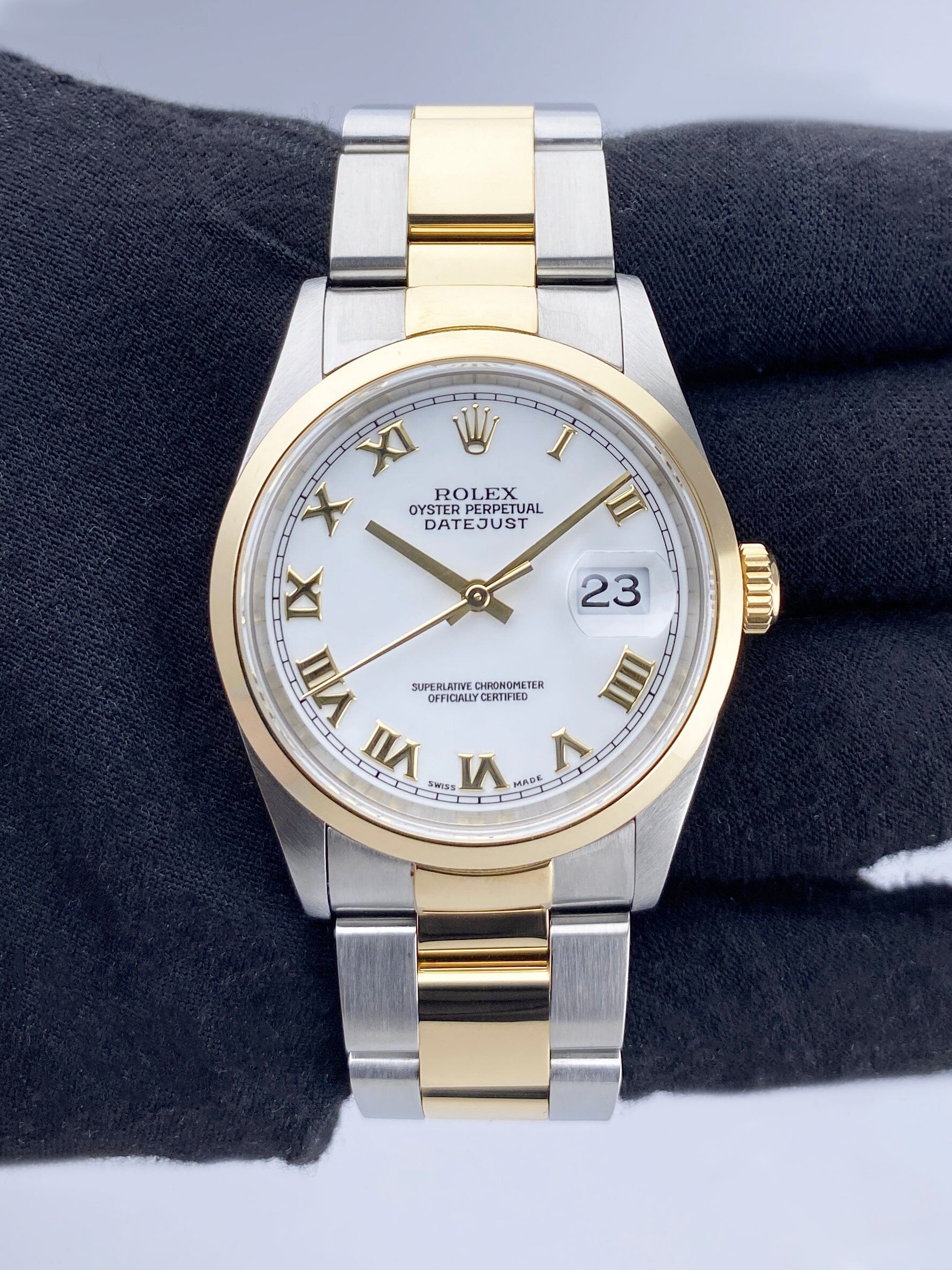 Rolex Datejust 16203 White Dial Mens Watch | Phigora