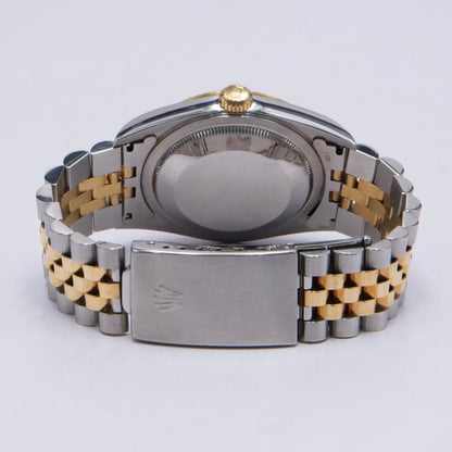Rolex Datejust 16233 Black Dial Mens Watch - Watches
