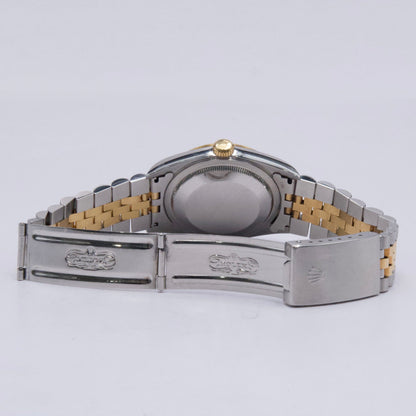 Rolex Datejust 16233 Black Dial Mens Watch - Watches