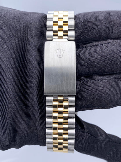 Rolex Datejust 16233 Champagne Dial Mens Watch - Wristwatch