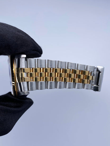 Rolex Datejust 16233 Champagne Dial Mens Watch - Virtual