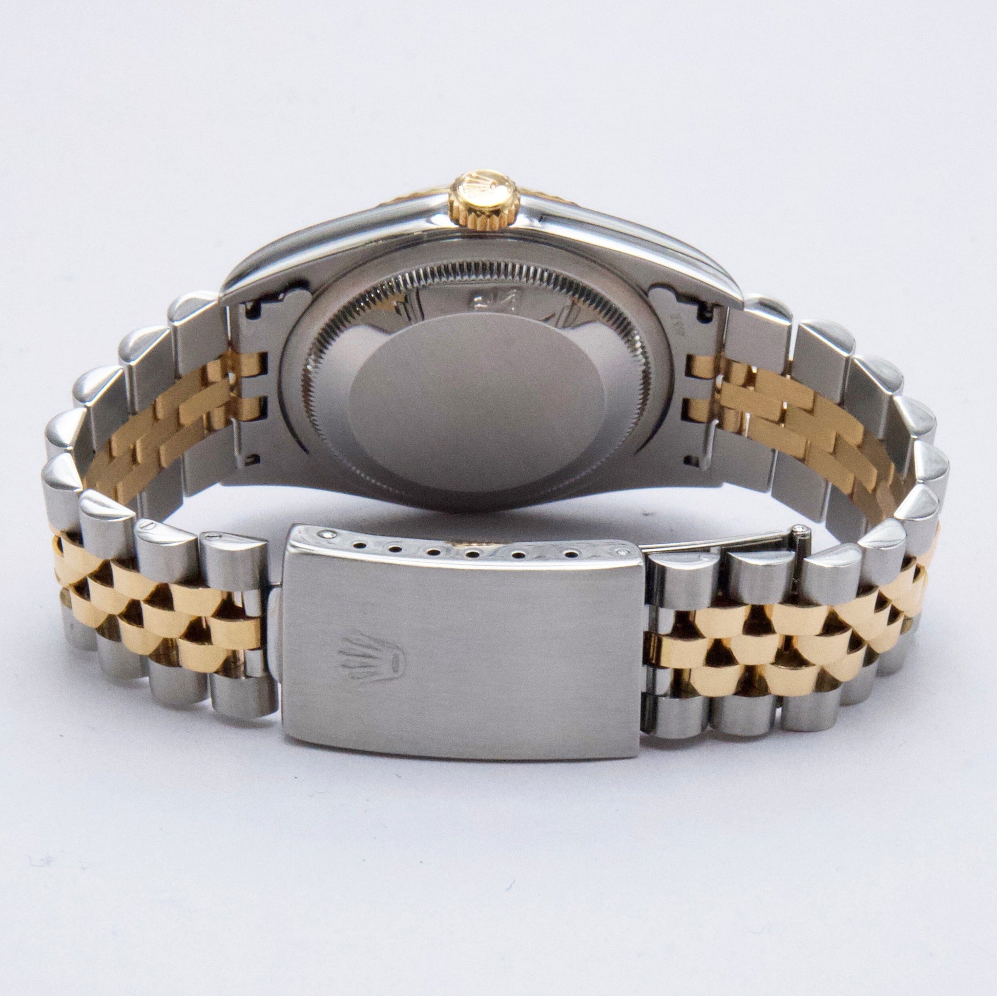 Rolex Datejust 16233 Champagne Linen Dial Mens Watch - Watches