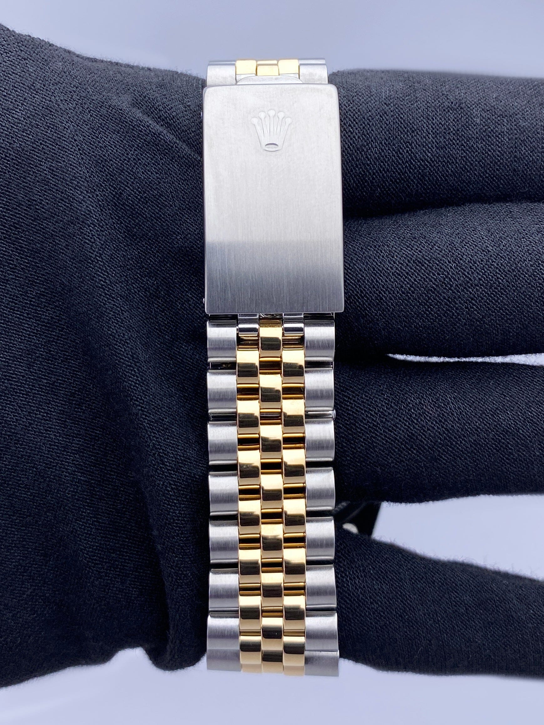 Rolex Datejust 16233 Diamond Blue Vignette Dial Mens Watch - Wristwatch