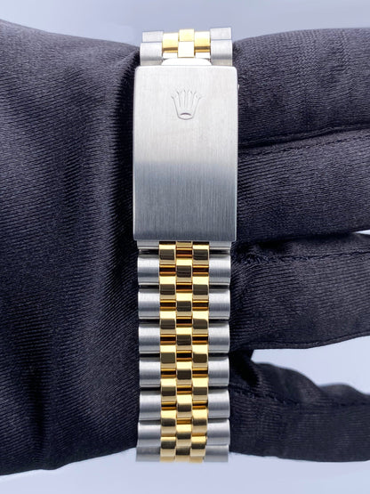 Rolex Datejust 16233 Diamond Dial Mens Watch Box Papers - Watches