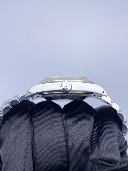 Rolex Datejust 16234 Silver Dial Mens Watch