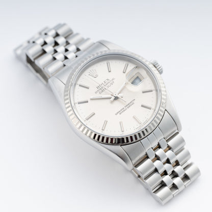 Rolex Datejust 16234 Silver Dial Mens Watch - Watches