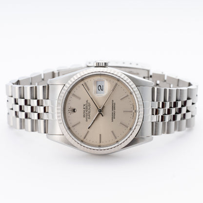 Rolex Datejust 16234 Silver Dial Mens Watch - Watches