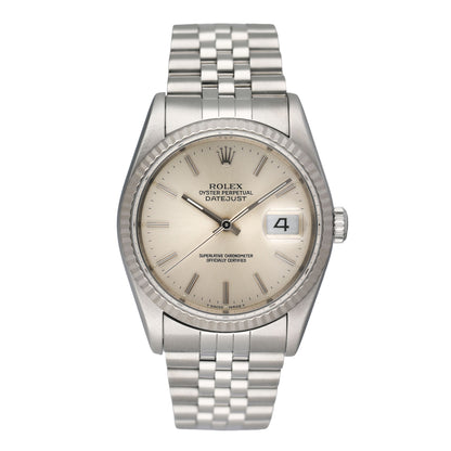 Rolex Datejust 16234 Silver Dial Mens Watch - Watches