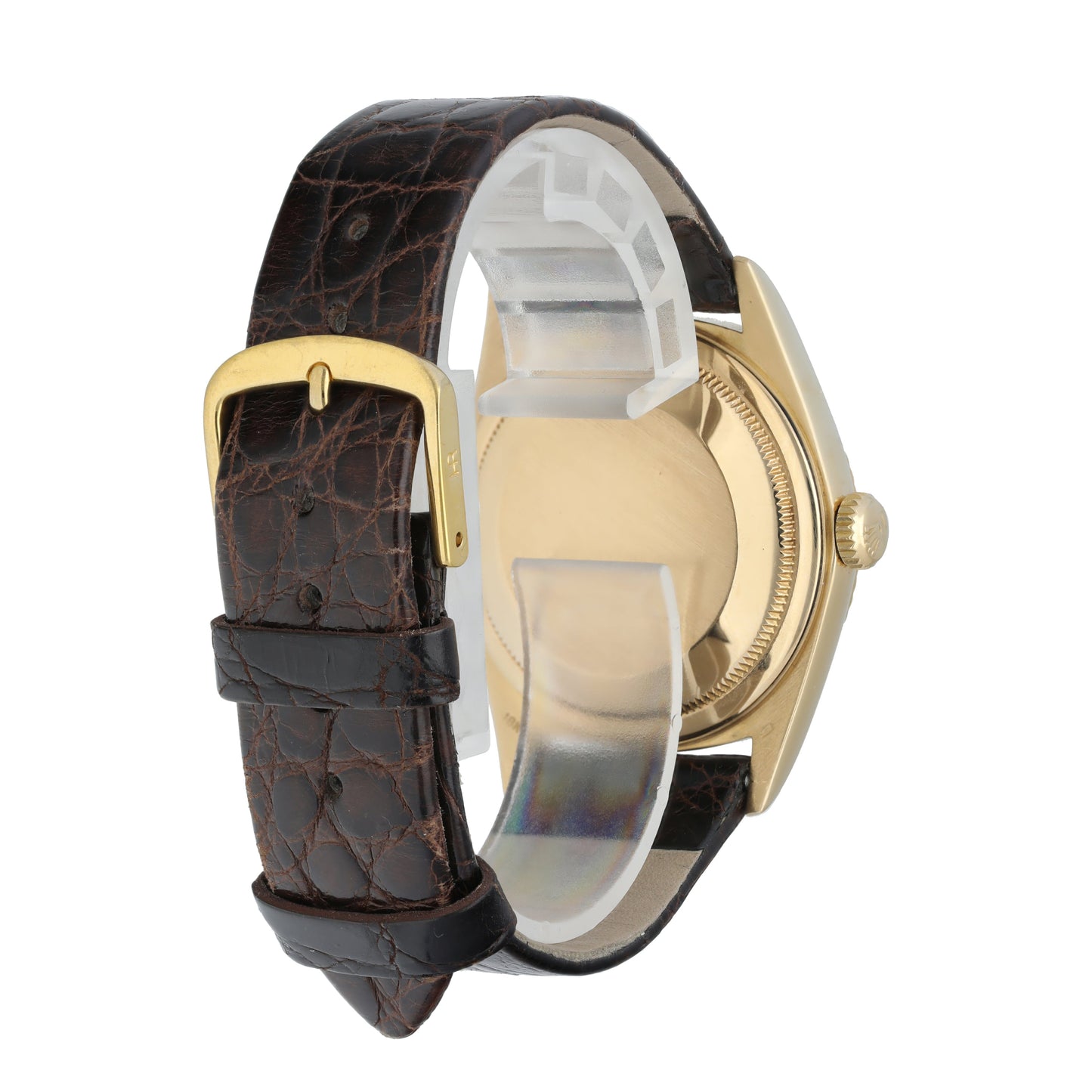 Rolex DateJust 16238 Vignette Diamond Dial Yellow Gold Men’s Watch - Virtual