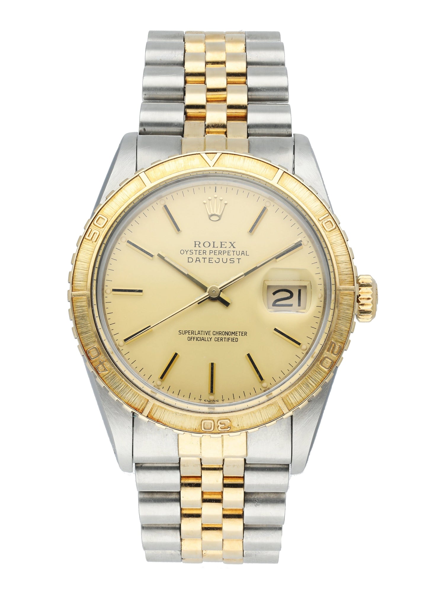 Rolex datejust 16253 Turn-O-Graph Mens Watch Box Papers - Virtual