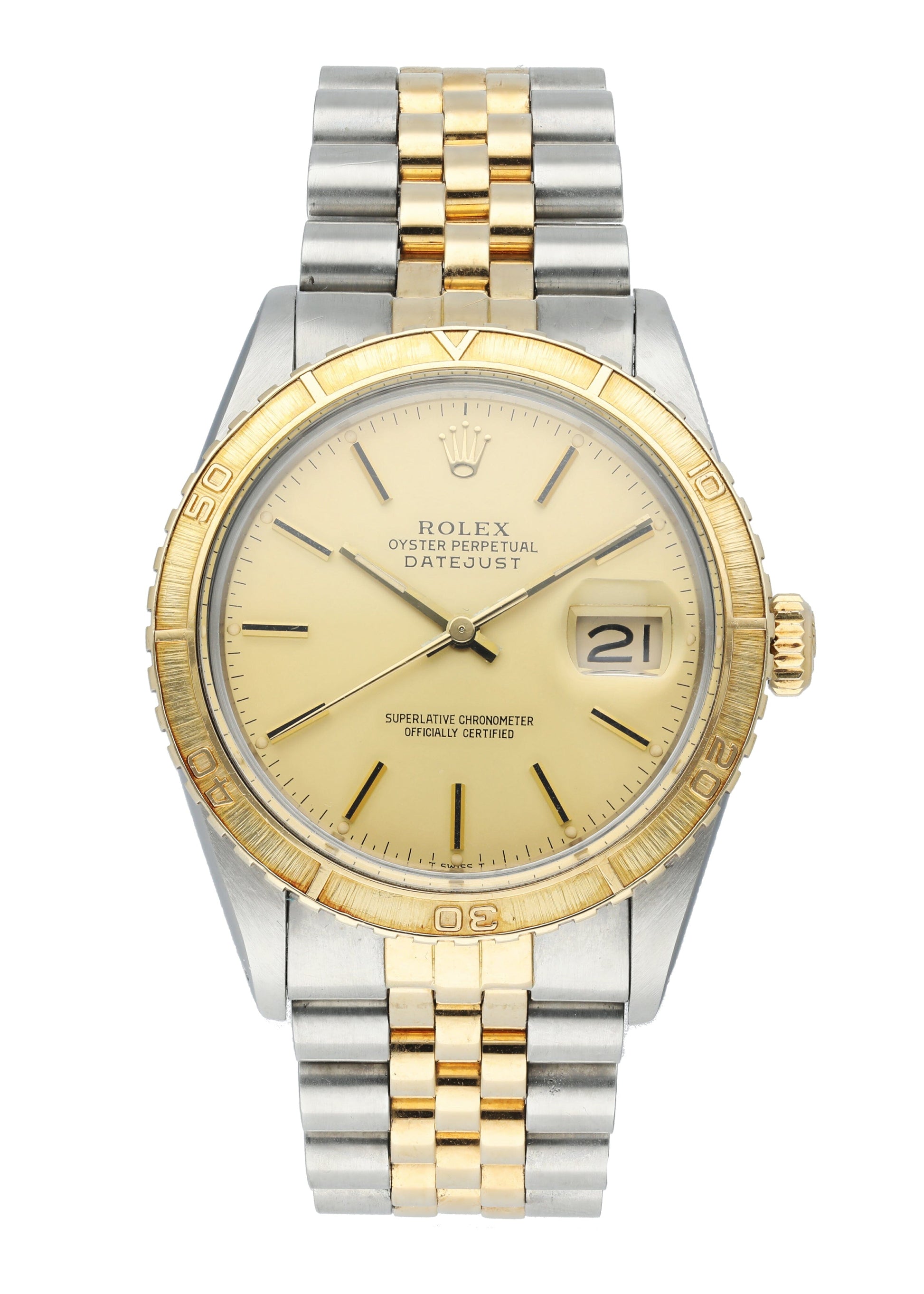 Rolex datejust 16253 Turn-O-Graph Mens Watch Box Papers - Virtual