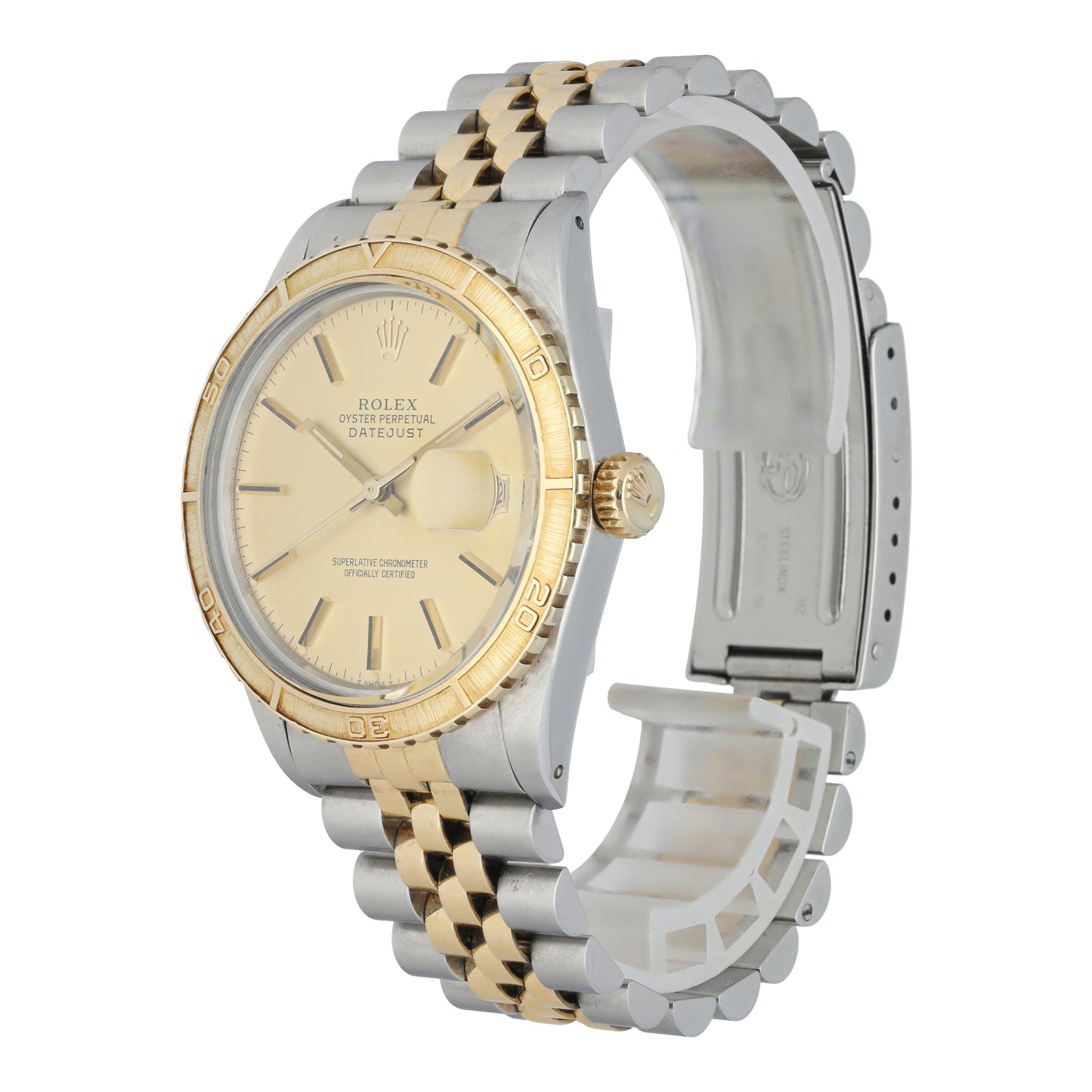 Rolex datejust 16253 Turn-O-Graph Mens Watch Box Papers - Virtual