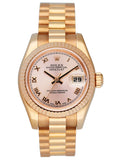 Rolex Datejust 179175 18K Rose Gold Ladies Watch Box Papers - Virtual