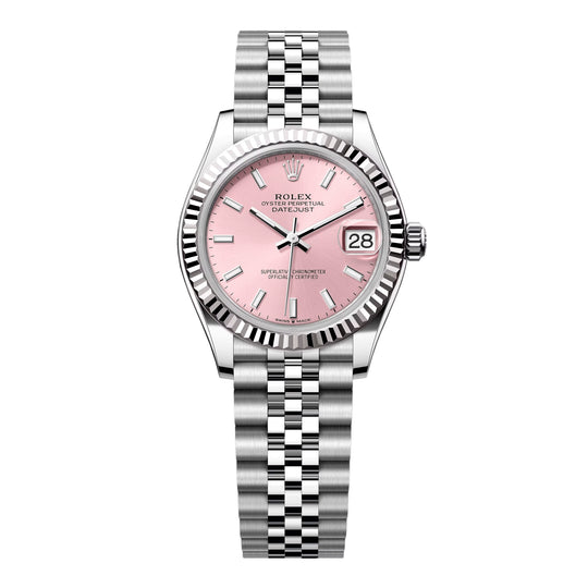 Rolex Datejust 278274 Pink Dial Ladies Watch Box Papers
