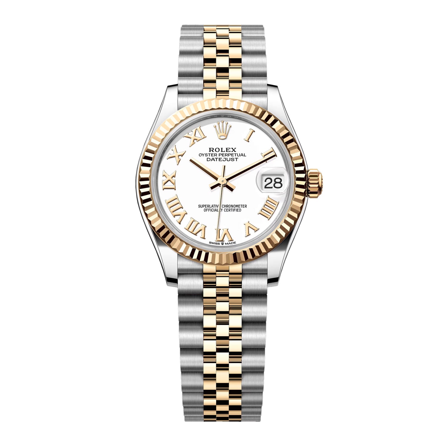 Rolex Datejust 31 278273 Roman White Dial Ladies Watch Box Papers
